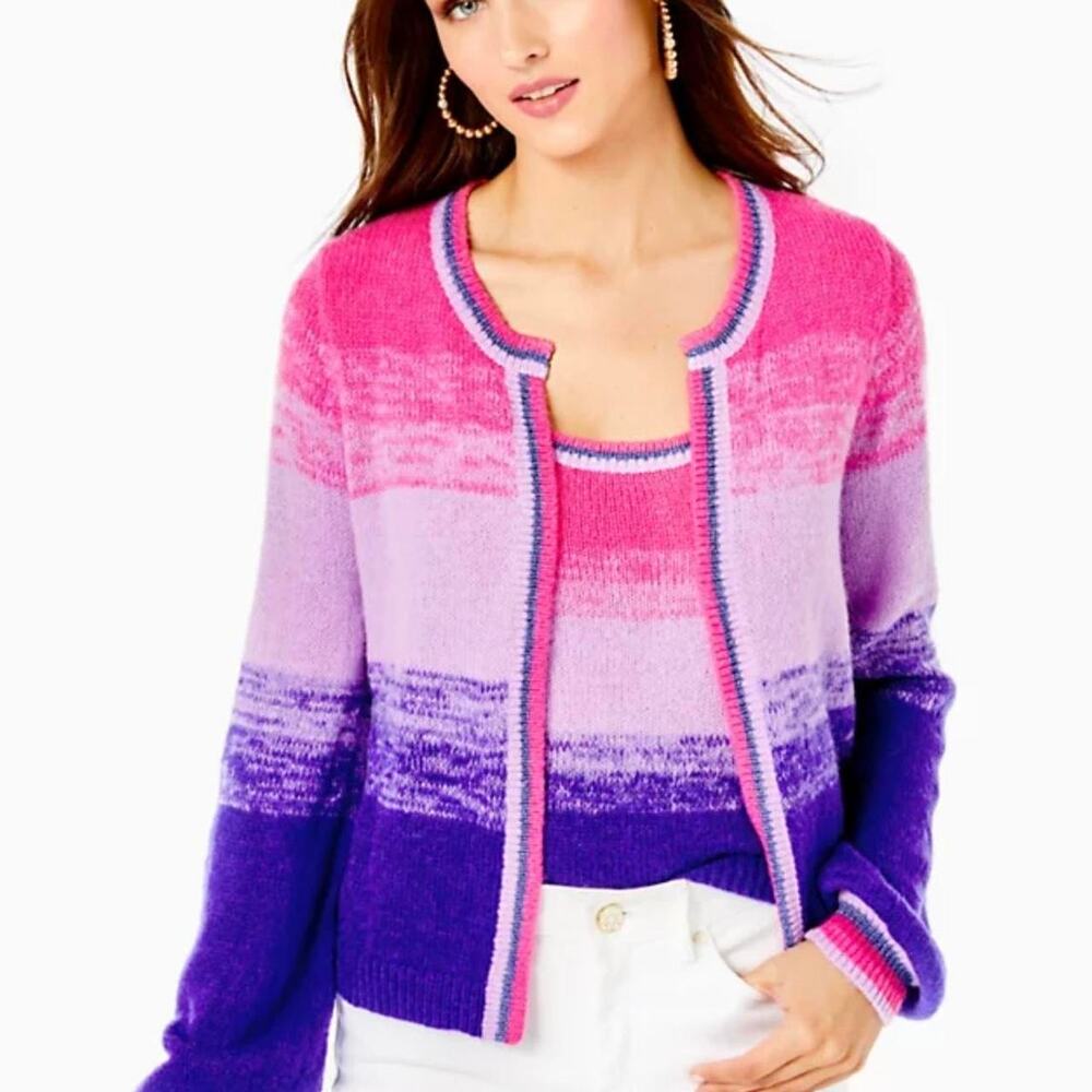 LILLY PULITZER Wool Blend Tank And Sweater Combo
